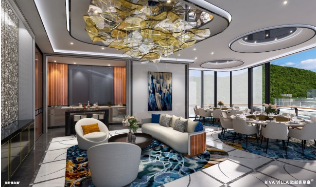 Deep Water South 6A 住客會所宴會廳與私人聚會空間設計