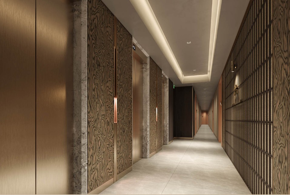 HIGHWOOD 住宅走廊設計 酒店式長廊與高質感用料