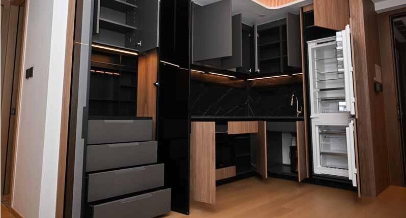 海德園第1期 The Headland Residences Phase 1 廚房設備設計 高級廚櫃與內置家電