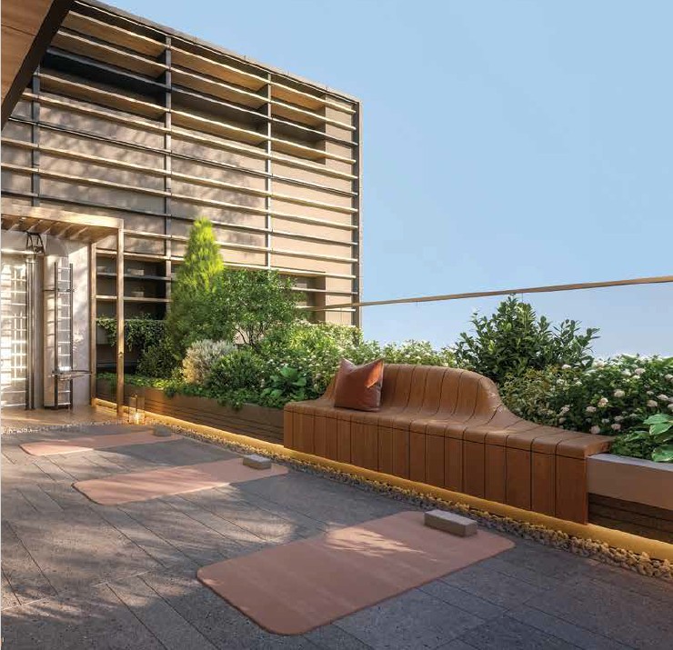 瑜意 Zendo House 天台瑜伽及戶外休憩平台設計 城市綠化休閒空間