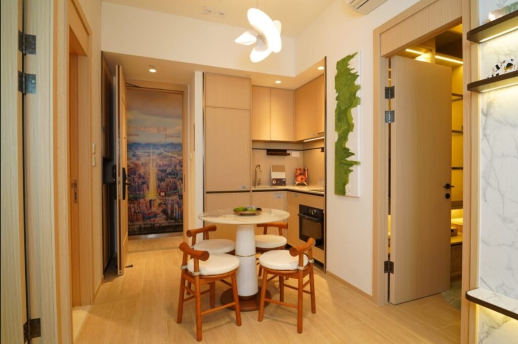 薈淳 CONNEXT 開放式廚房及餐廳設計 現代木系裝潢與實用收納空間