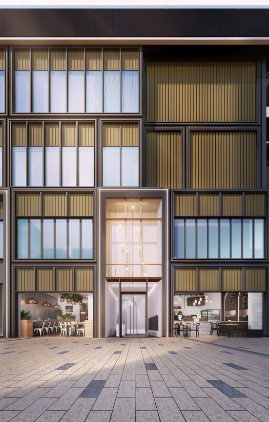 首匯 Chester 項目入口及基座商舖設計 現代立面與商業配套